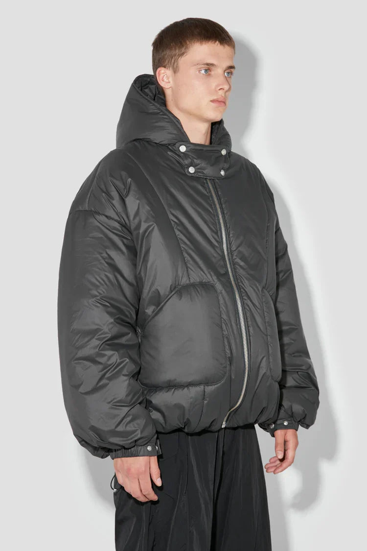 Ultra Fine Nylon Sculptural Puffer