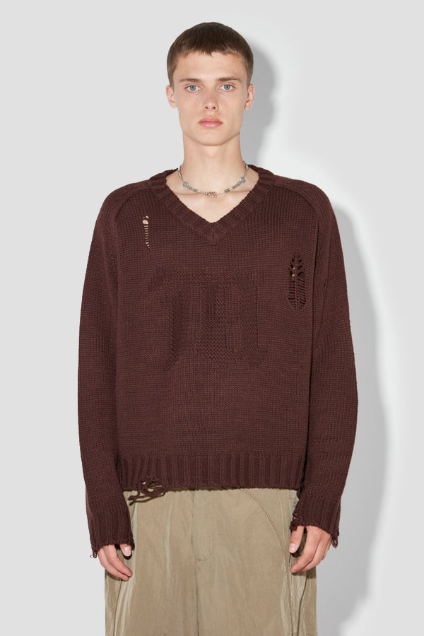 Distressed Knit