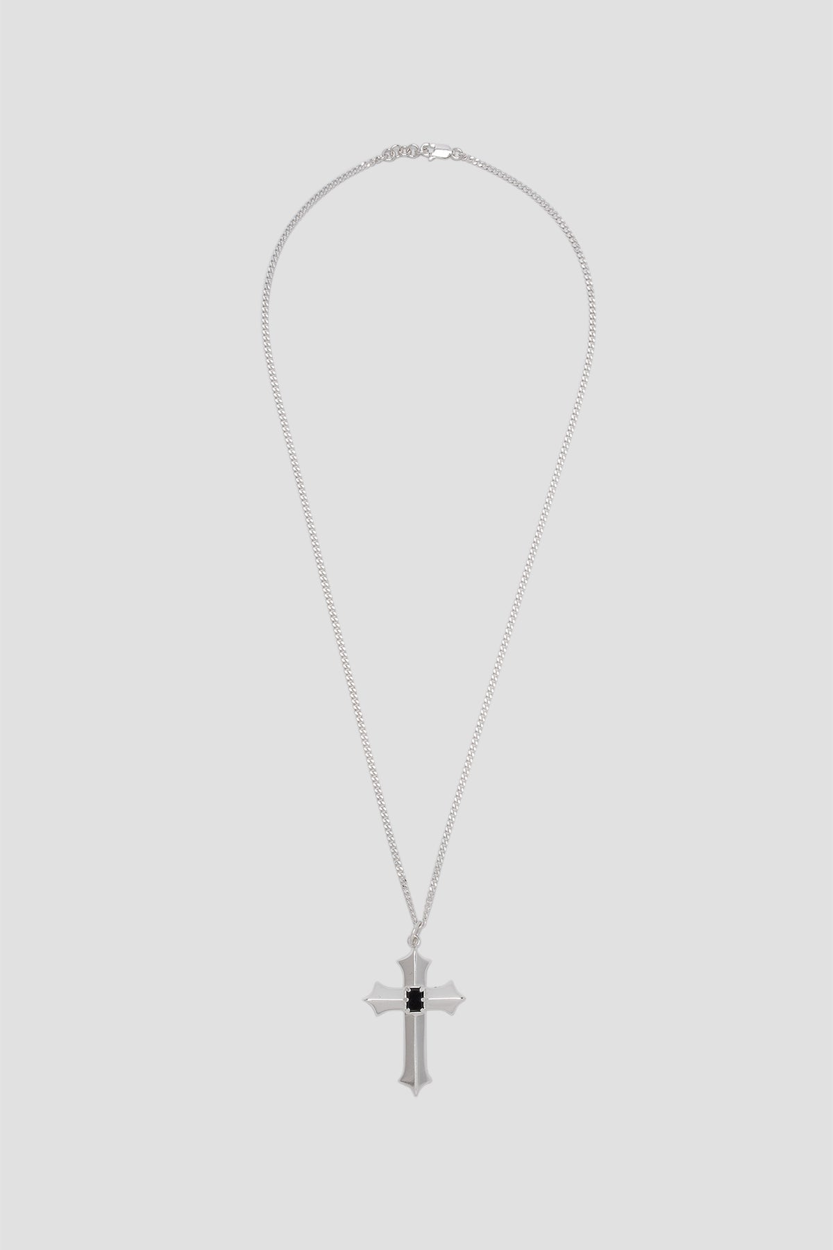 Stone Cross Necklace