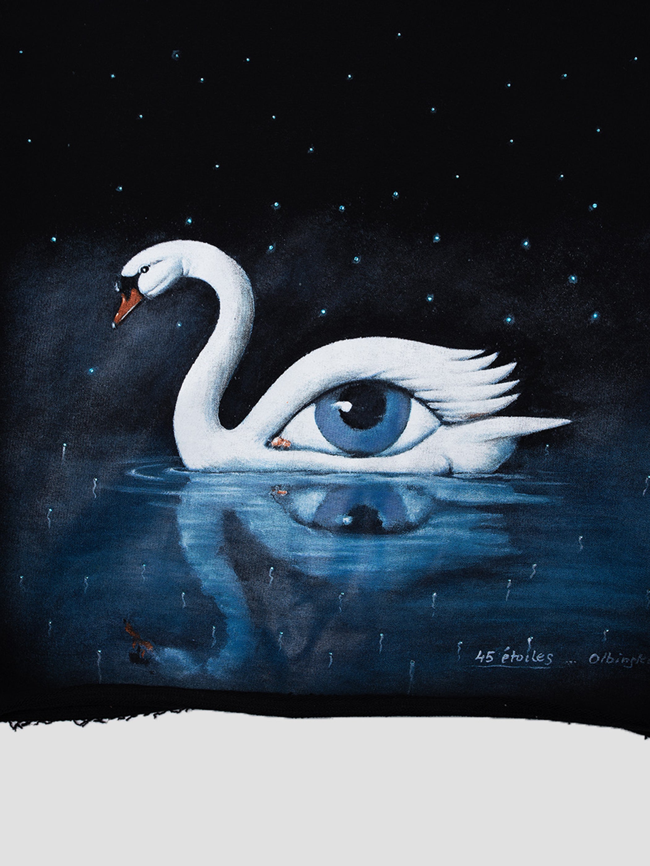 Olbinski Edition Crystal Swan Hoodie