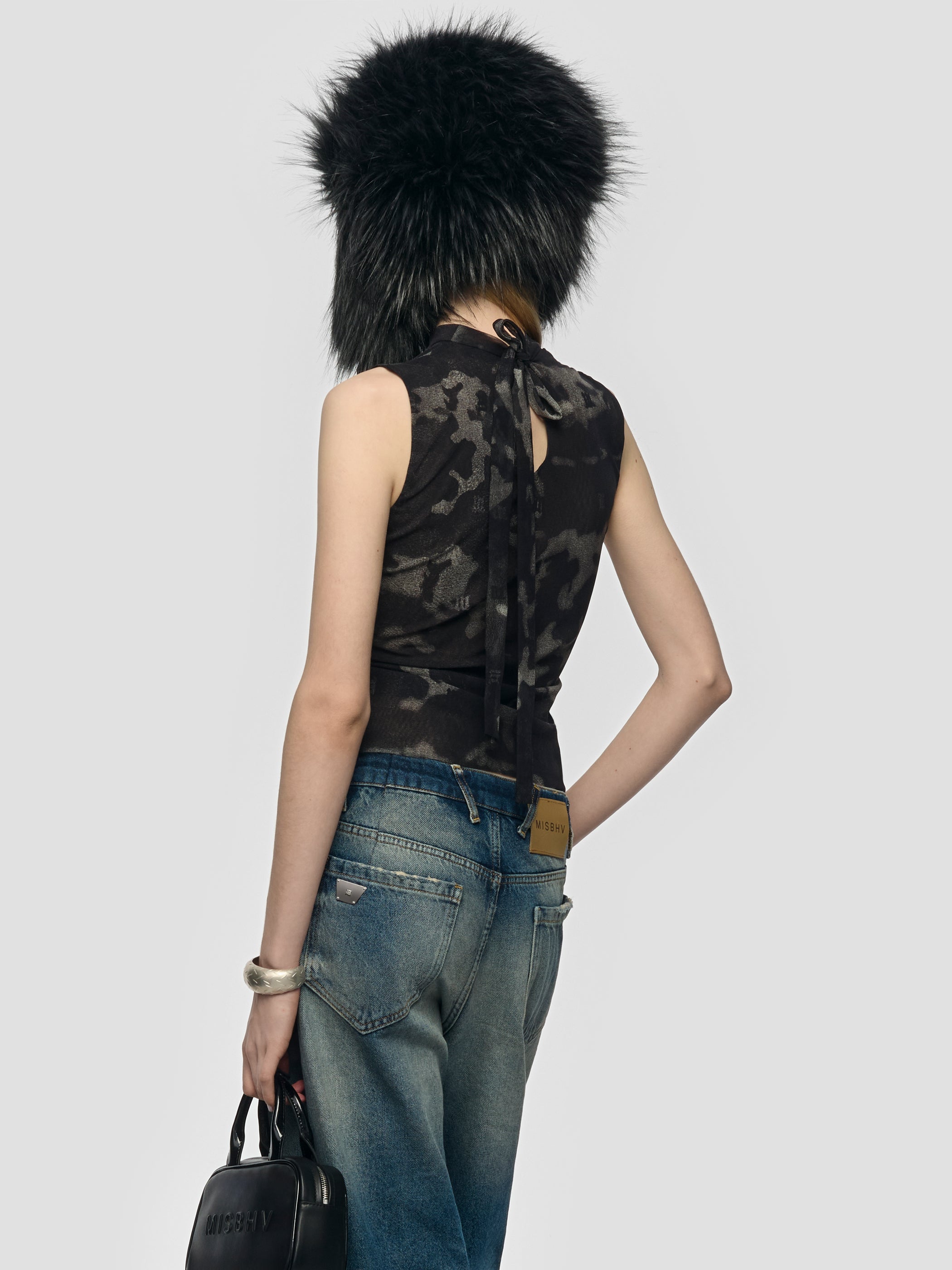 Camo Mesh Tank Top