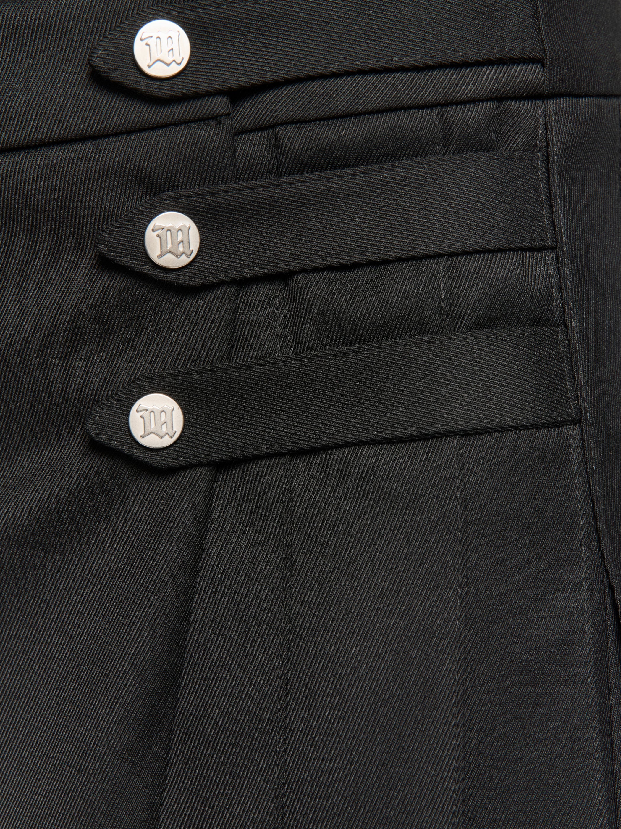Pleated Midi Skirt