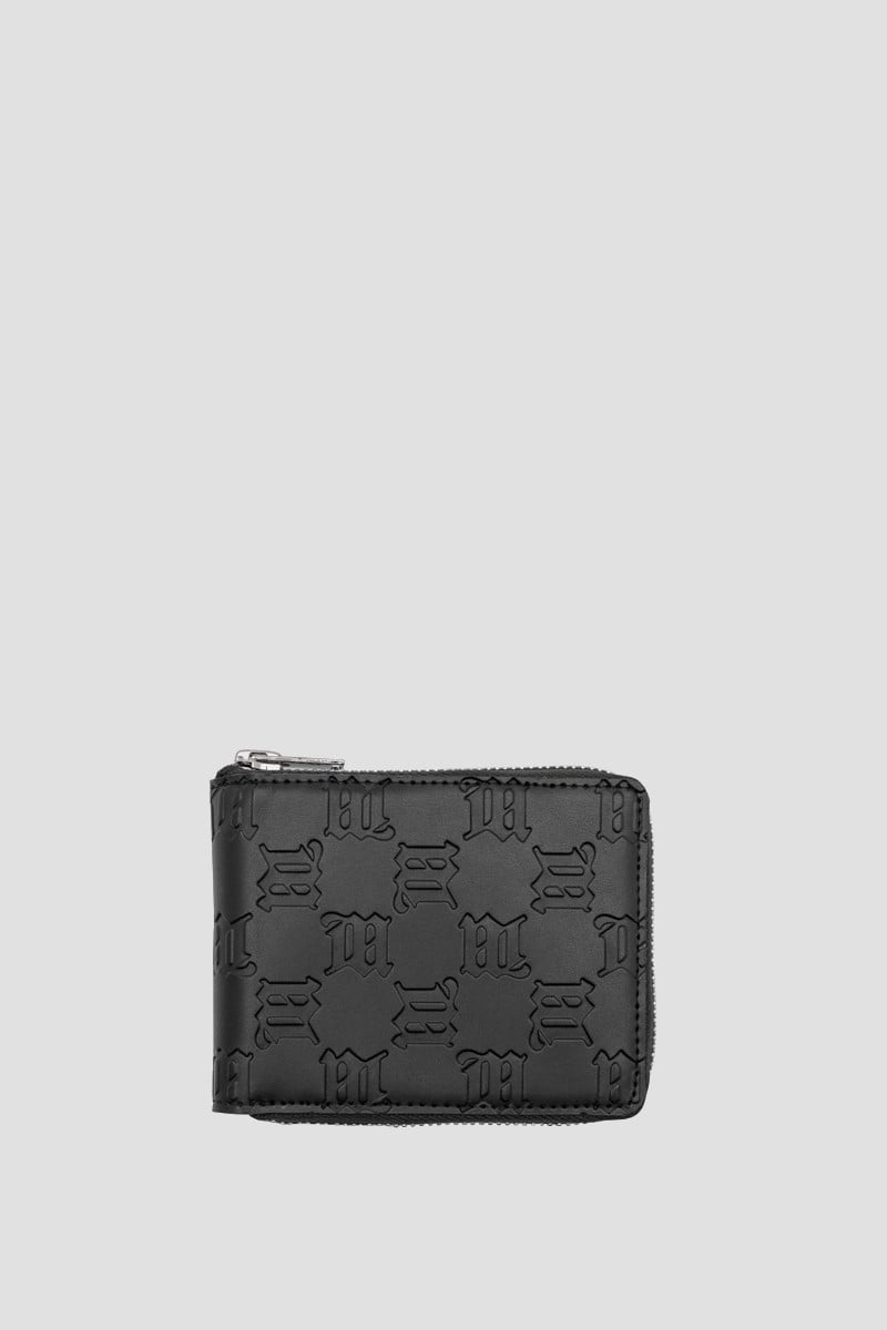 Embossed Zipped Wallet