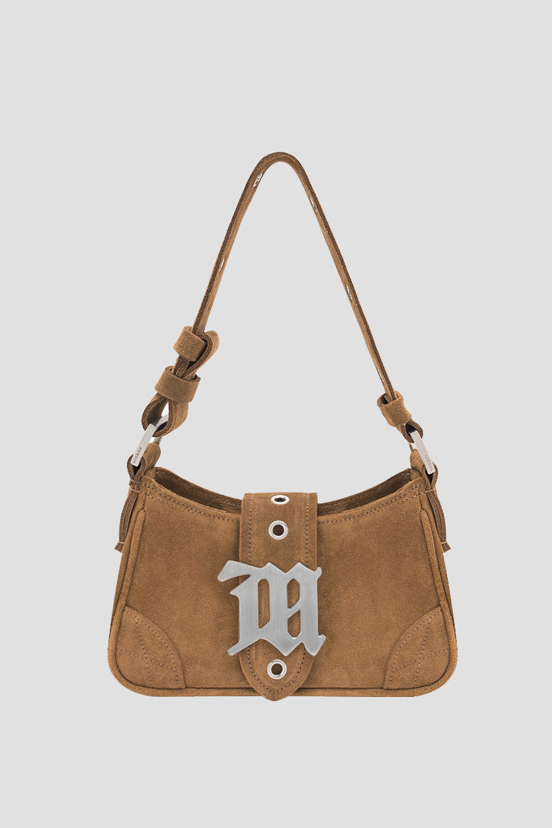 Suede Shoulder Bag Small