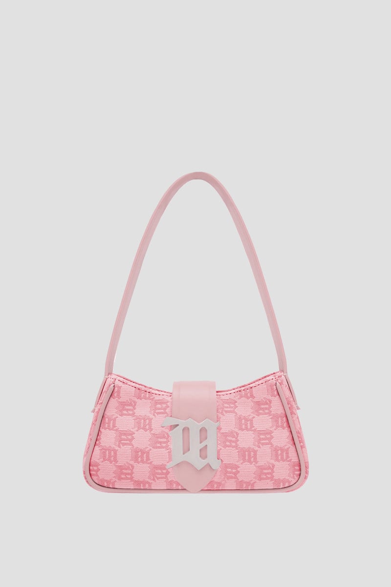 Jacquard Monogram Shoulder Bag Mini