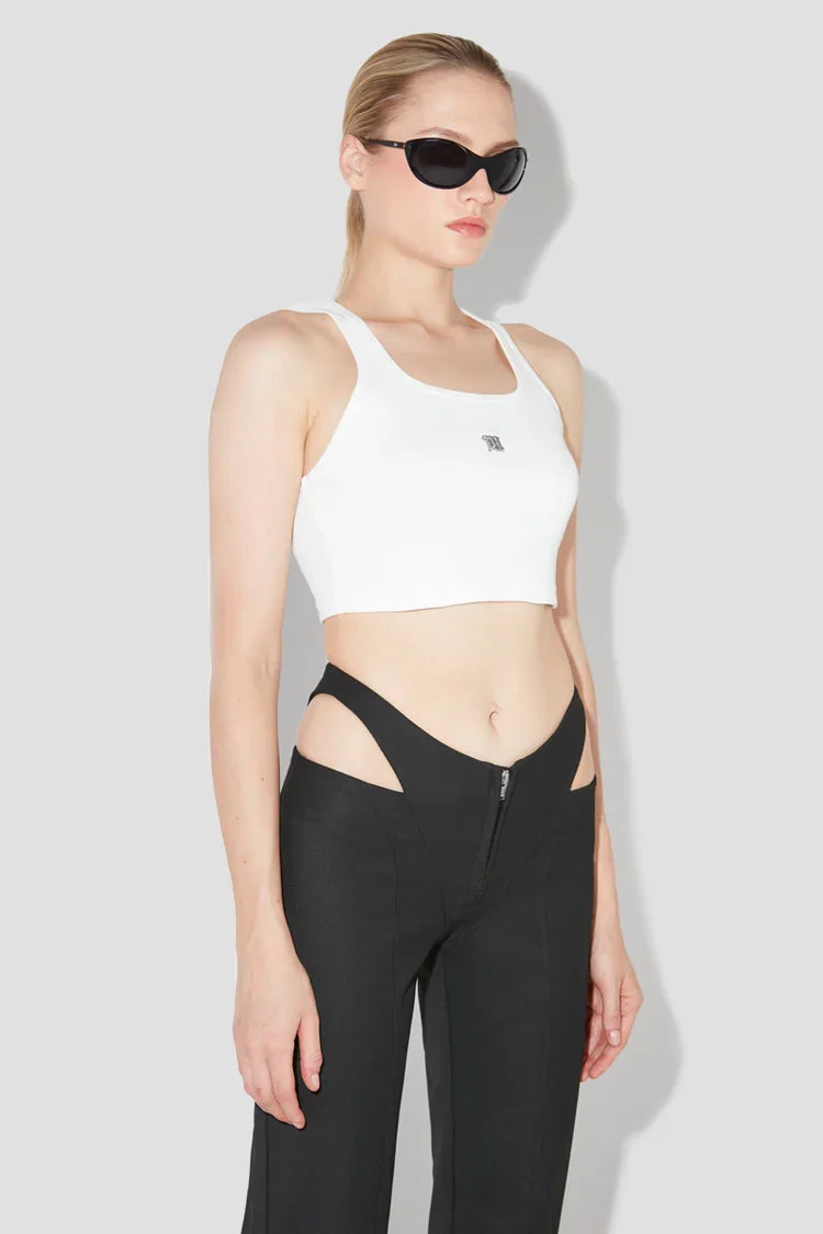 Cropped M Tank Top